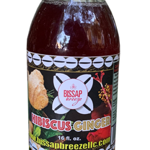Hibiscus Ginger - 12pk/16oz Bottles